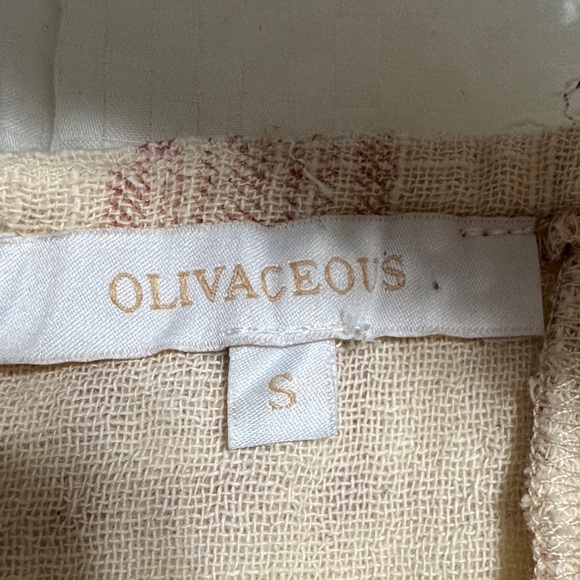 Olivaceous Plaid Sleeveless Dress EUC S - Picture 6 of 8